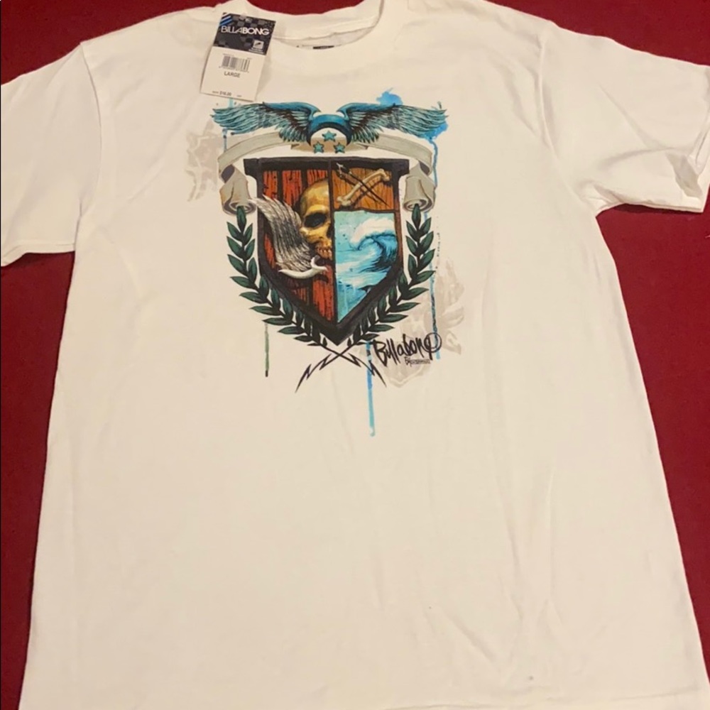T shirt/ back of shirt solid white